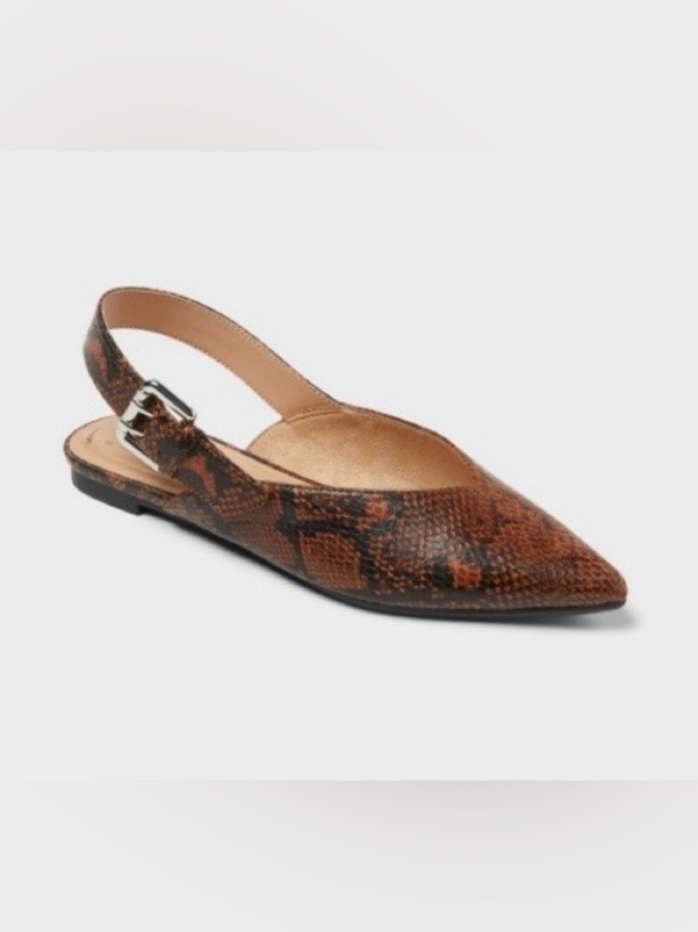 Women’s Victoria Shoes with Memory Foam Insole – a New Day™ Dark Brown Size 8